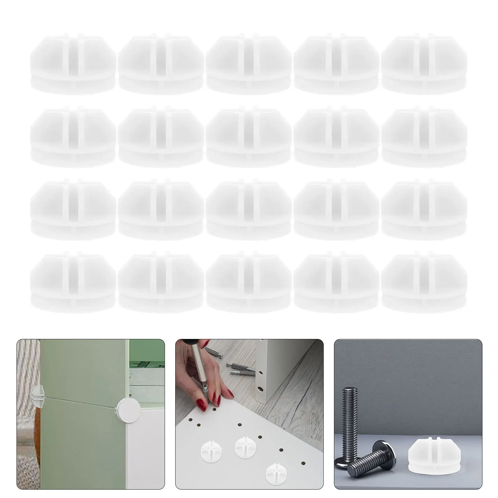 

36Pcs Plastic DIY Wire Cube Connectors for Assemble Storage Cubes Wardrobe Combination Modular Cabinet Insert Connectors