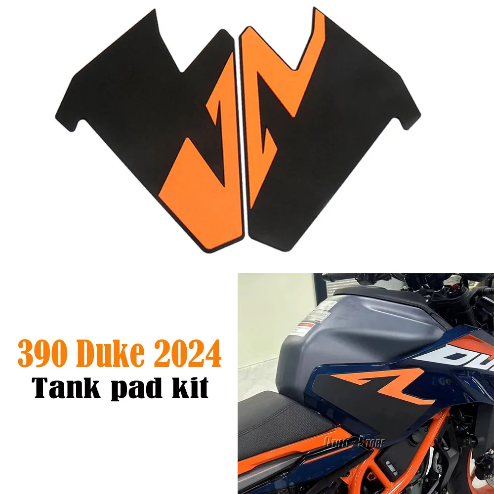 

Motorcycle Accessories Side Fuel Tank Pads Protector Stickers Knee Grip Traction Pad For 390 Duke 390Duke 390 DUKE 2024