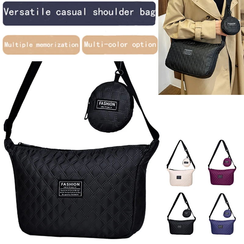 

Daily Wear‑proof Star Embellished Crossbody Bag Fashion Zipper Casual Shoulder Purse Suitable for Teen Girls & Women