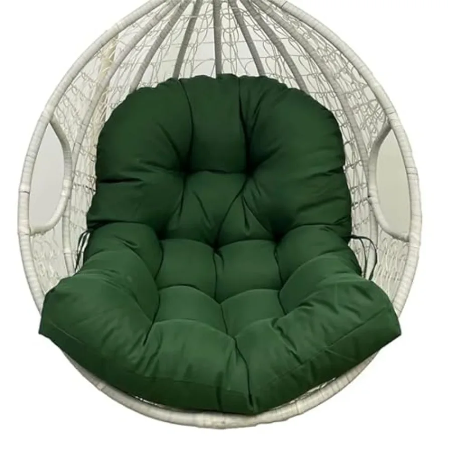 

Hanging Egg Chair Cushion Waterproof Hammock Swing Chair Cushion Removable Patio Back Pillow Pads for Indoor Outdoor Garden Bal