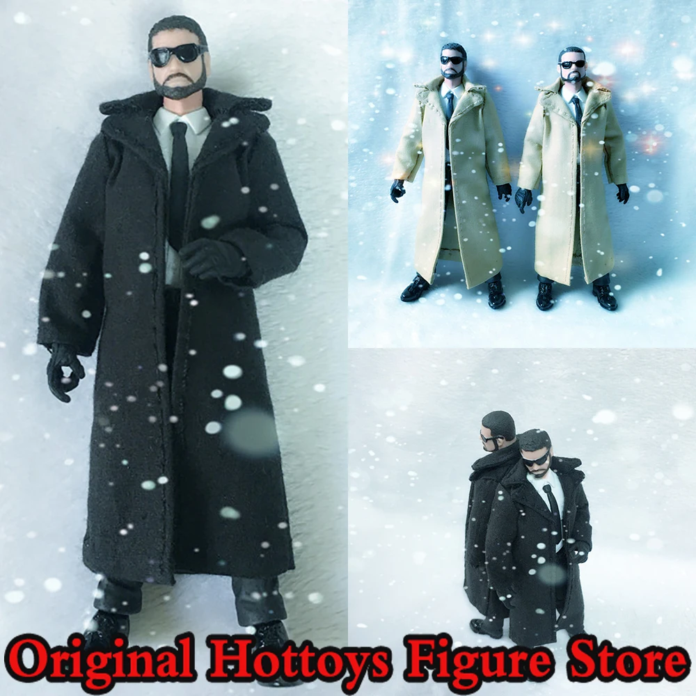 

In Stock 1/18 Scale Soldier Clothes Special Force Solid Color Casual Long Coat For 3.75-inches Action Figure Model Toys