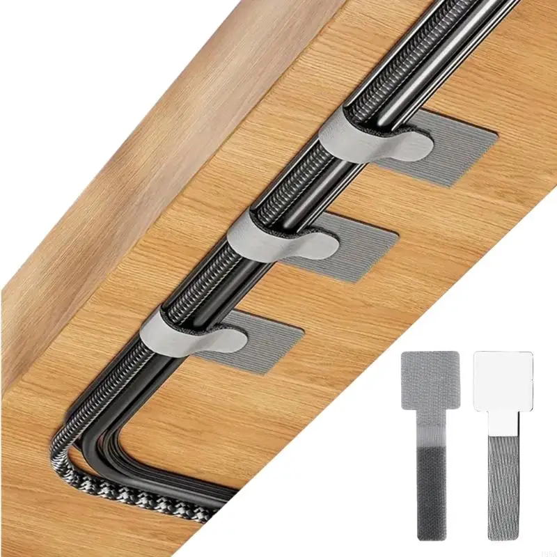 60 قطعة إدارة الكابلات حامي مكتب سلك اللفاف لاصق الحبل حبل أصحاب حماية الحبل الأشرطة مرفق كابل