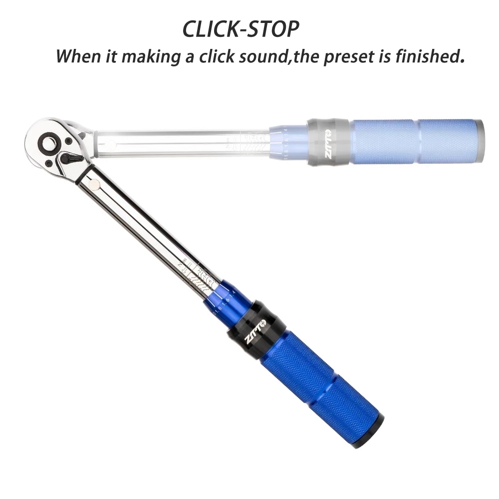 AliExpress NONE ZTTO MTB Road Bike Bicycle Preset Torque Wrench 2Nm to 24Nm Precise Instrument Durable Hexagon T25 Allen Key S2 Prime Steel