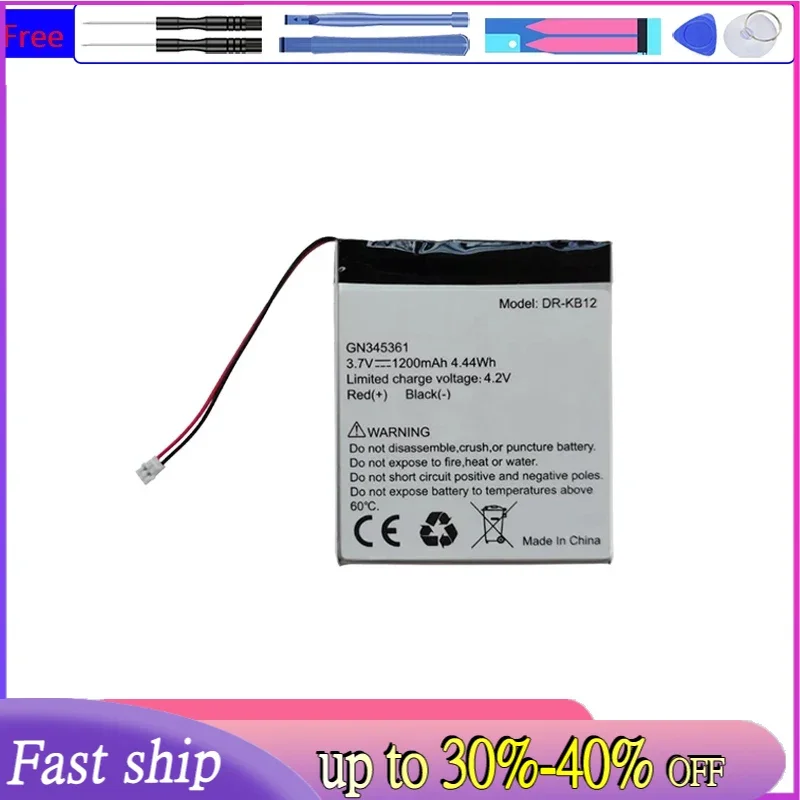 1200mAh E-Book Reader Battery for Kobo Glo Electric Book DR-KB2, GN345361(for Kobo Glo)