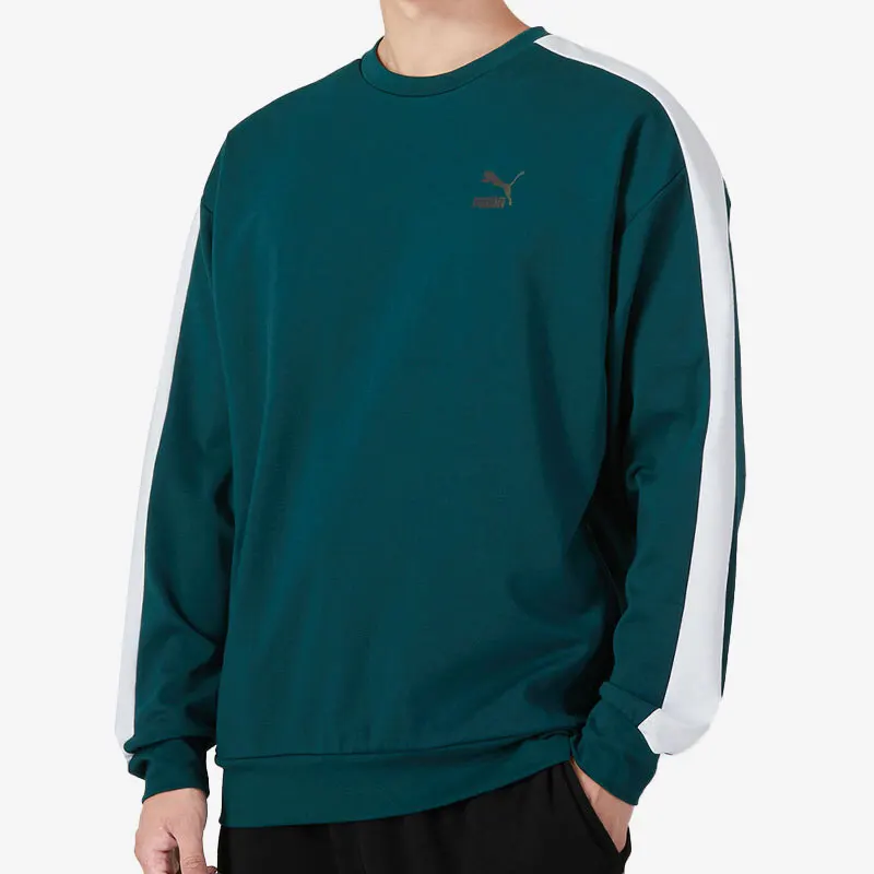 

Puma подлинный осенний новый мужской и женский спортивный повседневный удобный пуловер с капюшоном 538830-38