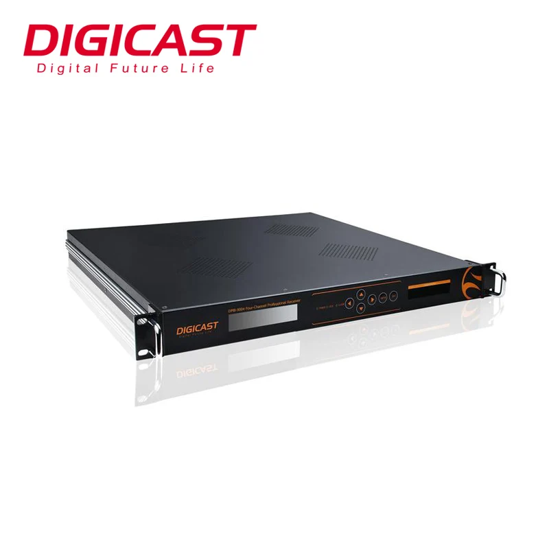 dvb-s2 streaming integrated receiver CI slot BISS decryption IRD with 4*SDI out And 4*CVBS Out