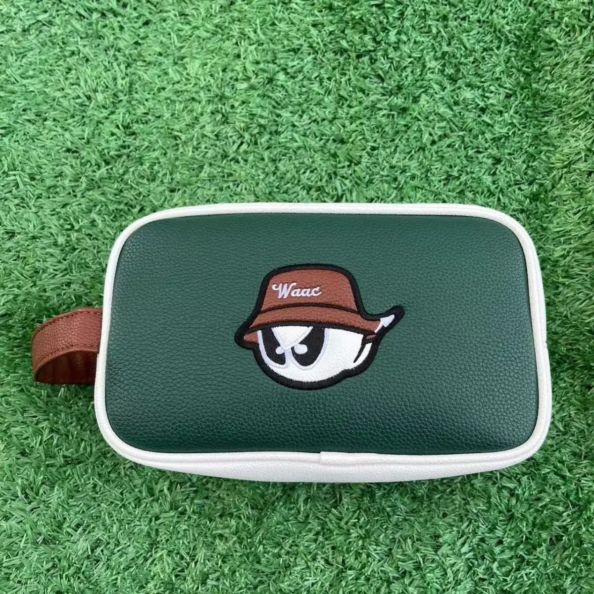 

Сумка-органайзер для мячей и аксессуаров для гольфа - портативная сумка с двумя отделениями для мужчин и женщин-гольфистов, прочная сумка-портфель.