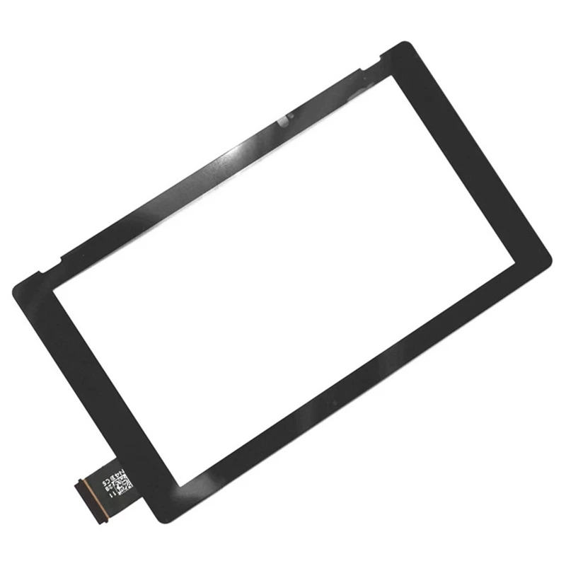 1 PCS Replacement For Nintendo Switch Touch Screen Digitizer Glass Panel Transparent & Black Plastic