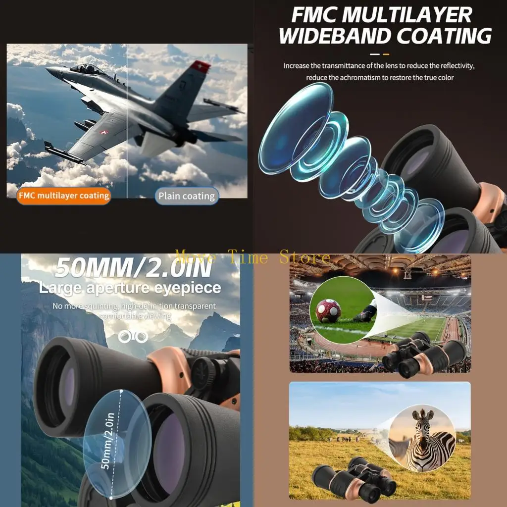 

92ME Small ABS Binocular with Ergonomic Grip Suitable for Comfortable Extended Use