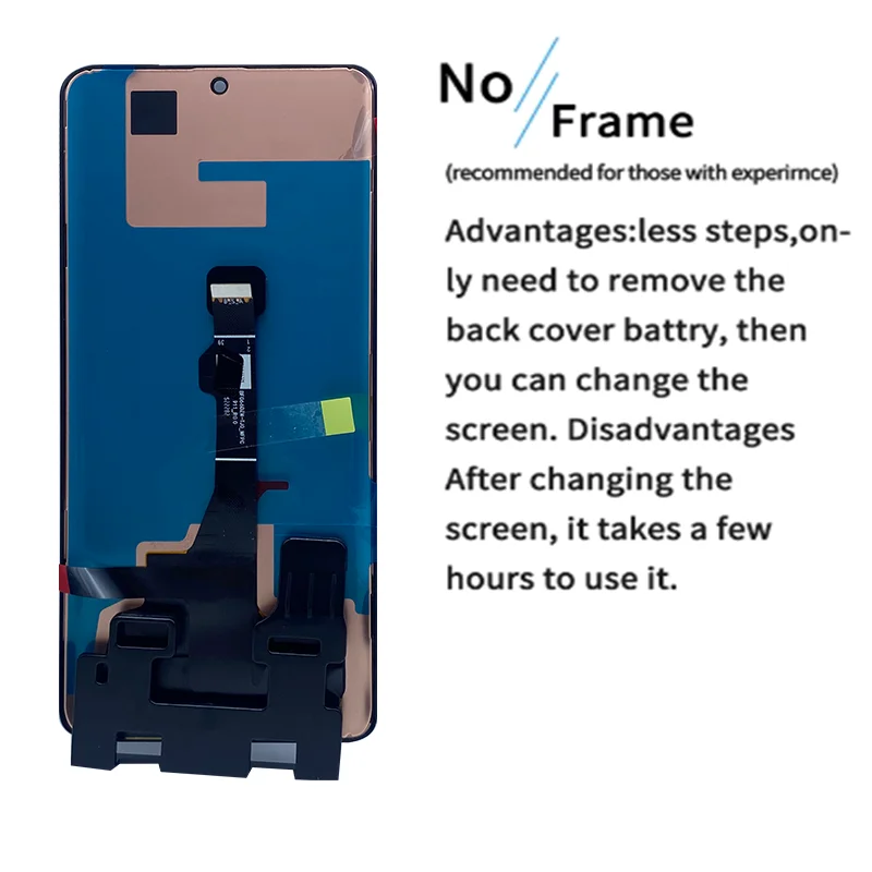 Original For Huawei P50 Pro LCD Display Touch Panel Glass Screen Digitizer Assembly For Huawei P50 Pro LCD JAD-AL50 Display