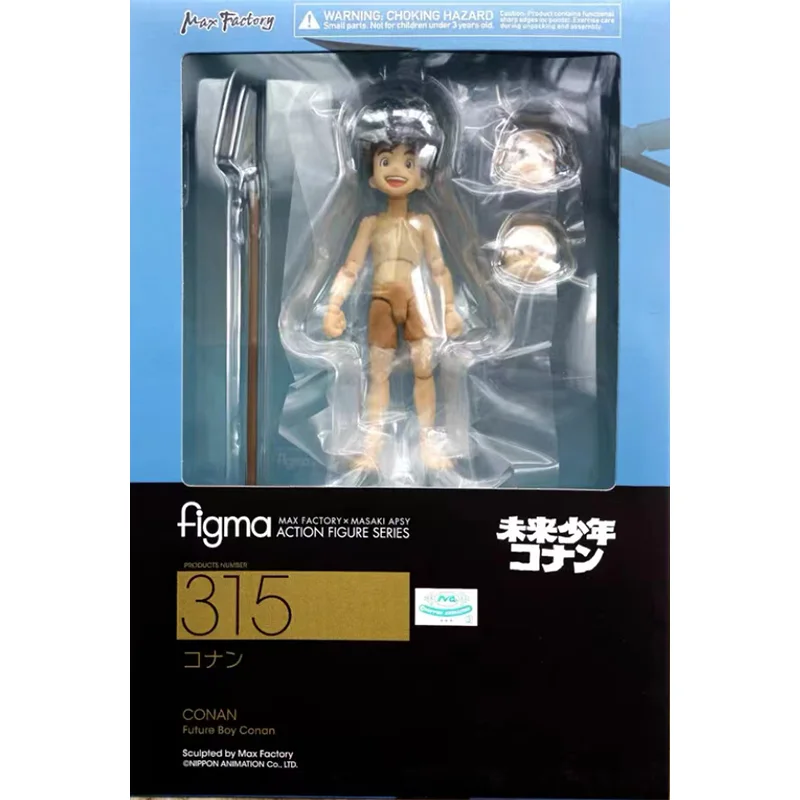 100% Original Figma 315 Future Boy Conan - Conan In Stock Anime