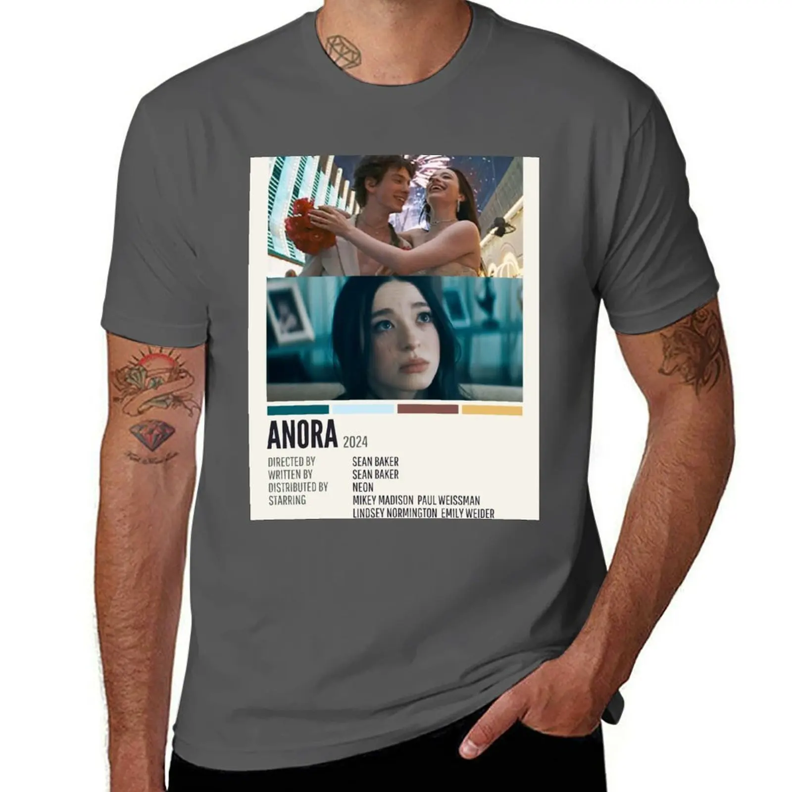 

Anora (2024) T-Shirt man tshirt t shirt for man 100 percent cotton t shirt man cotton T-Shirt