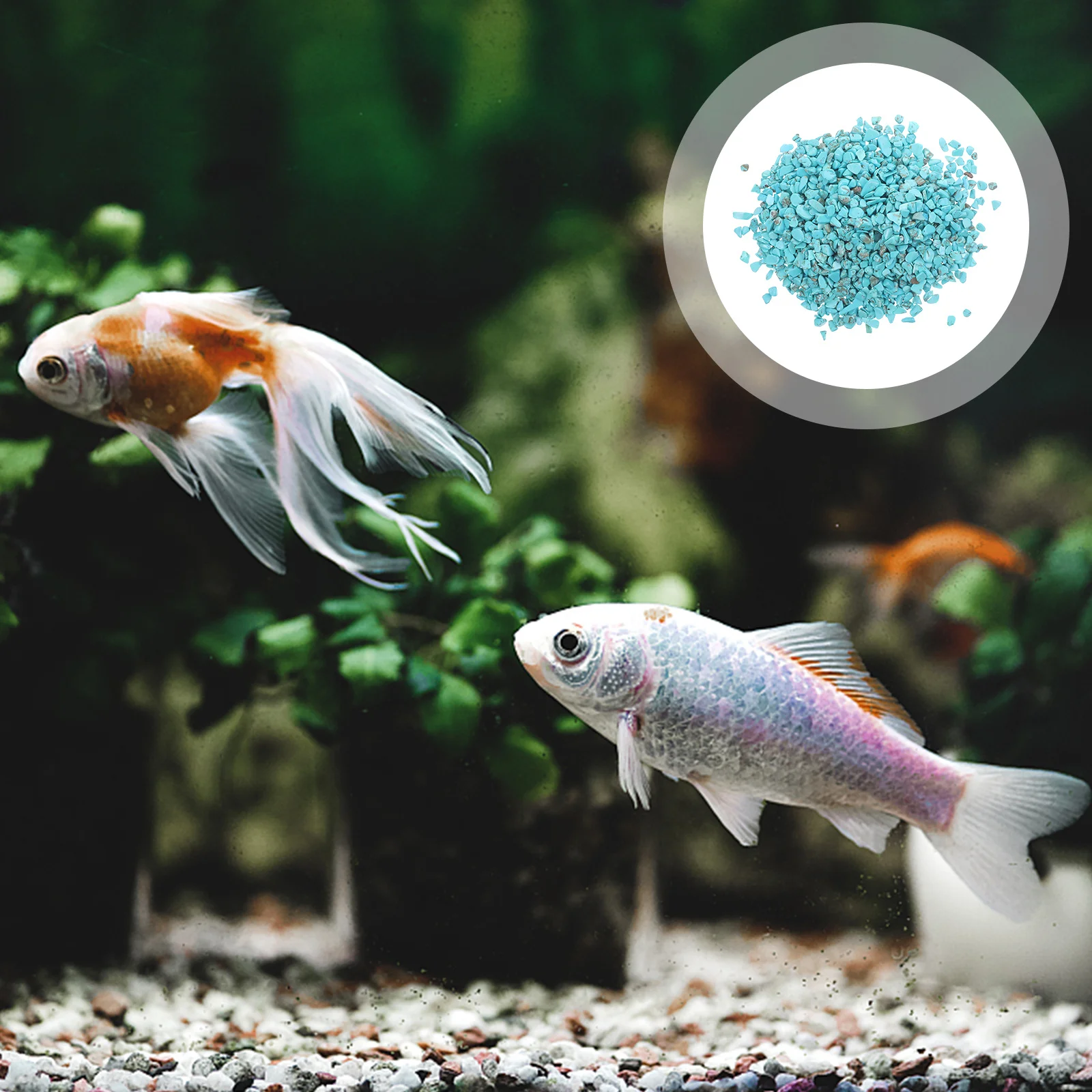 

2 Bags Jewelry Making Gravels Natural Stone for Fish Tank Decor Rocks Terrarium Gravels Bulk Landscaping Rocks DIY