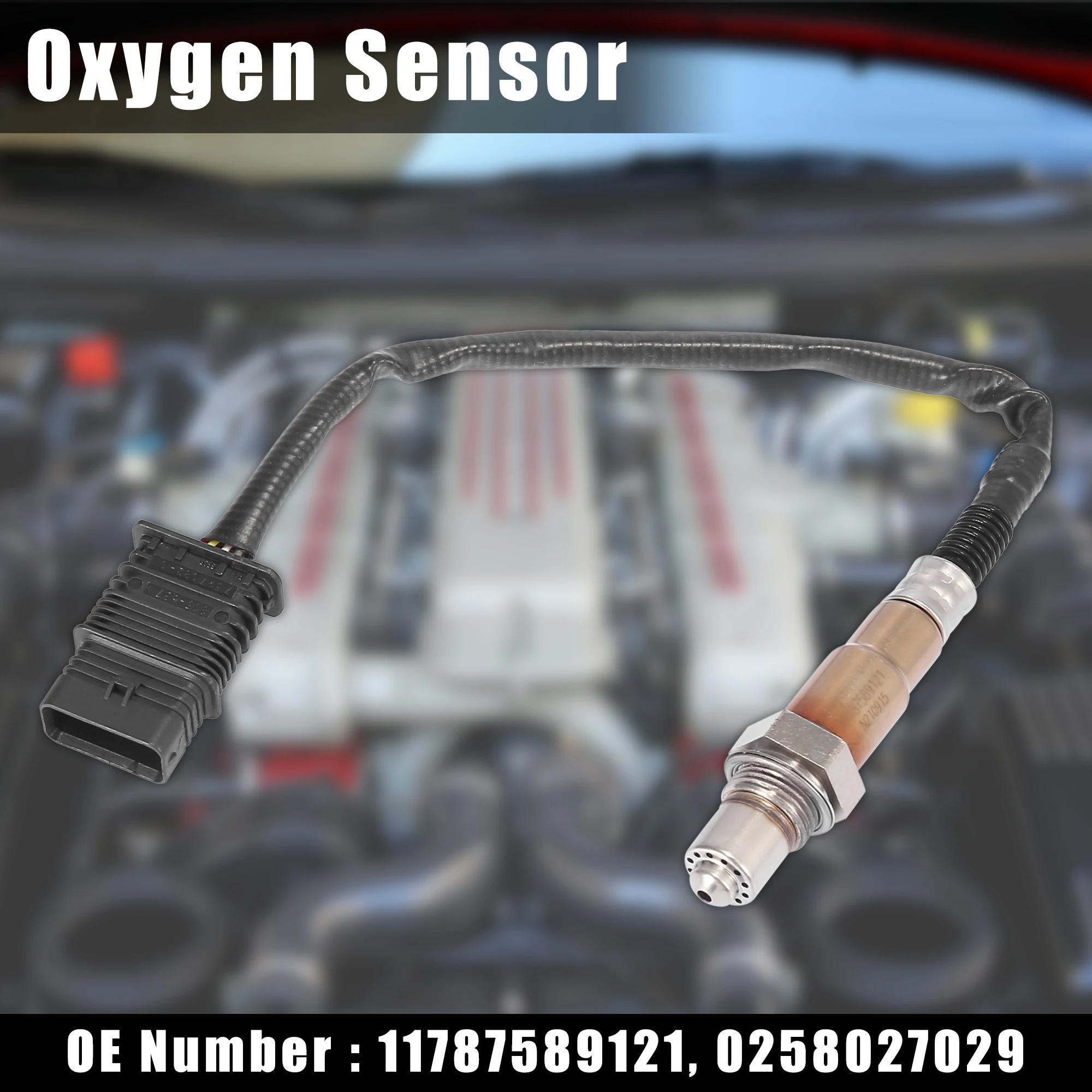 

X Autohaux Auto Lambda Oxygen Sensor 11787589121/0258027029 for BMW X4 ActiveHybrid 3 320Li 328Li 2.0T O2 Sensor Car Accessories