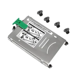 2.5 Inch SATA Hard Drive HDD SSD Primary Caddy Tray Bracket Frame with Screws for HP ZBook 15 17 G1 G2