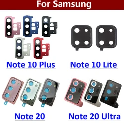 Housing Back Rear Camera Glass Lens With Cover Frame Holder For Samsung Note 20 / Note 20 Ultra / Note 10 Plus / Note 10 Lite