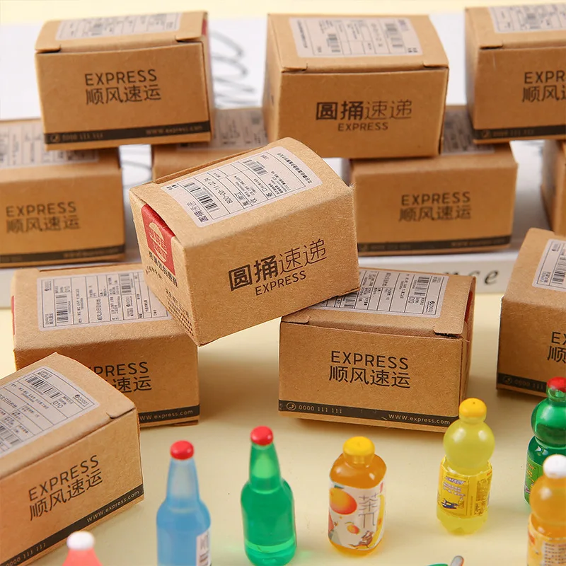 

Miniature Food Fruit Blind Bag Mini Simulation Express Box Small Model Children Toys Surprise Blind Box Gift Prize Draw Game