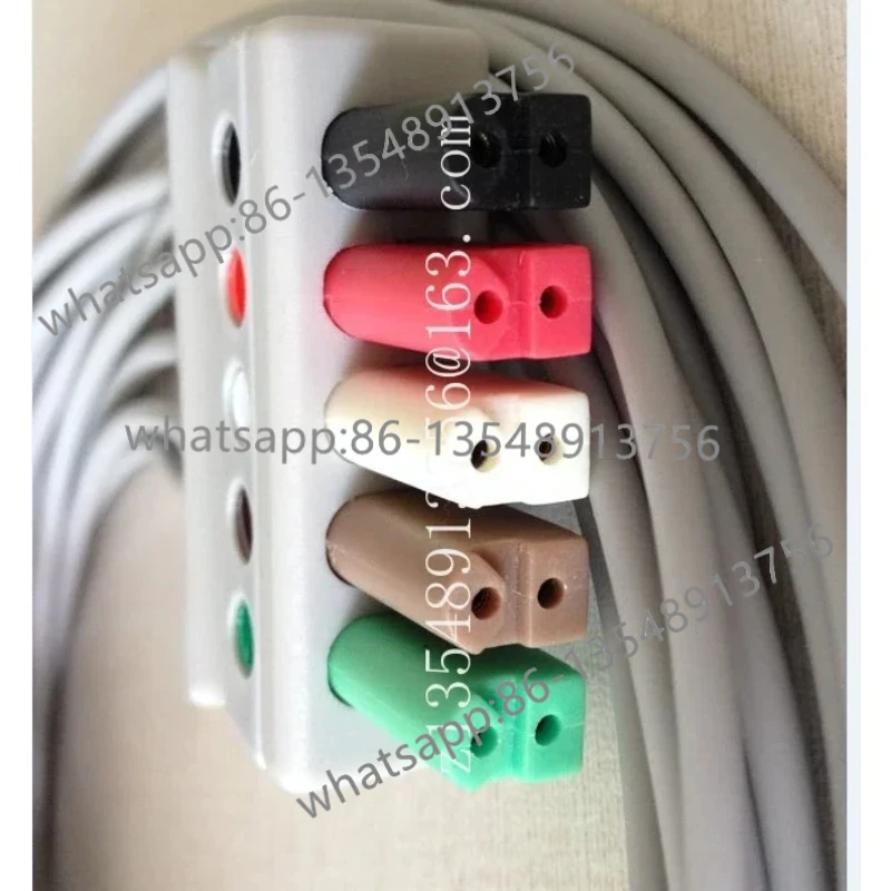 

Аксессуары для монитора T5D6 Ipm/iMEC/uMEC8 1012, провод ЭКГ, разделенная кнопка с пятью проводами