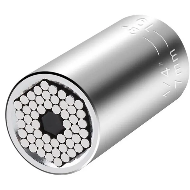 1PC Universal Socket Wrench, Multifunctional Socket Ratchet, Hand Drill, Motorcycle Repair Socket