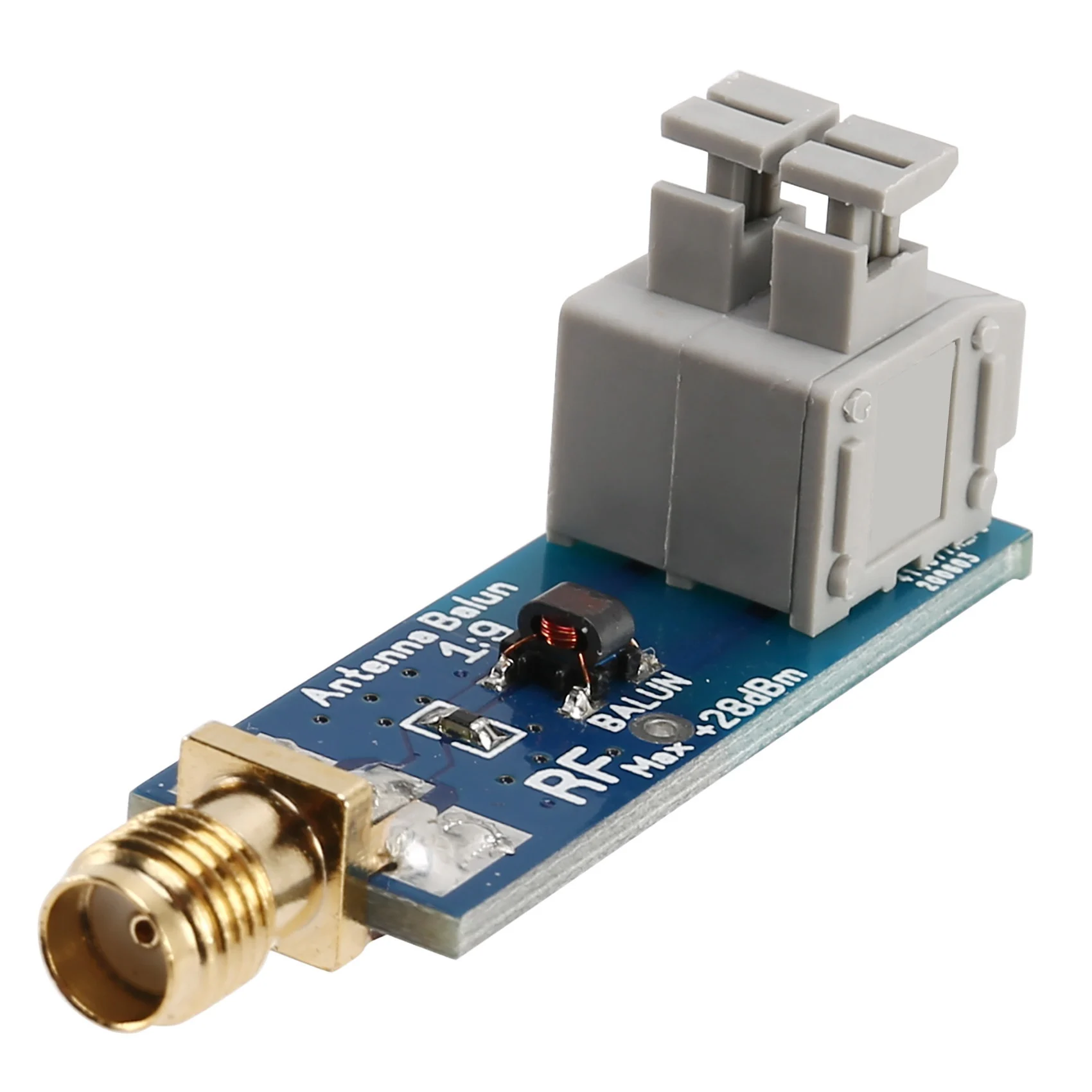 Balun One Nine Tiny Low Cost - 1: 9 HF Antenna Balun with Antenna Input Protection for SDR and Many Other