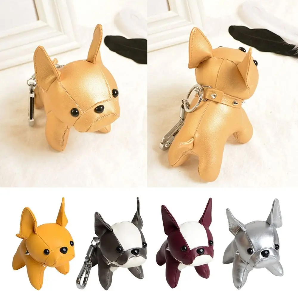 

Сумка из искусственной кожи в стиле панк, французский бульдог, подвеска в мультяшном стиле, пухлый дизайн, подвеска для французского бульдога, каваи, милое изысканное ремесло