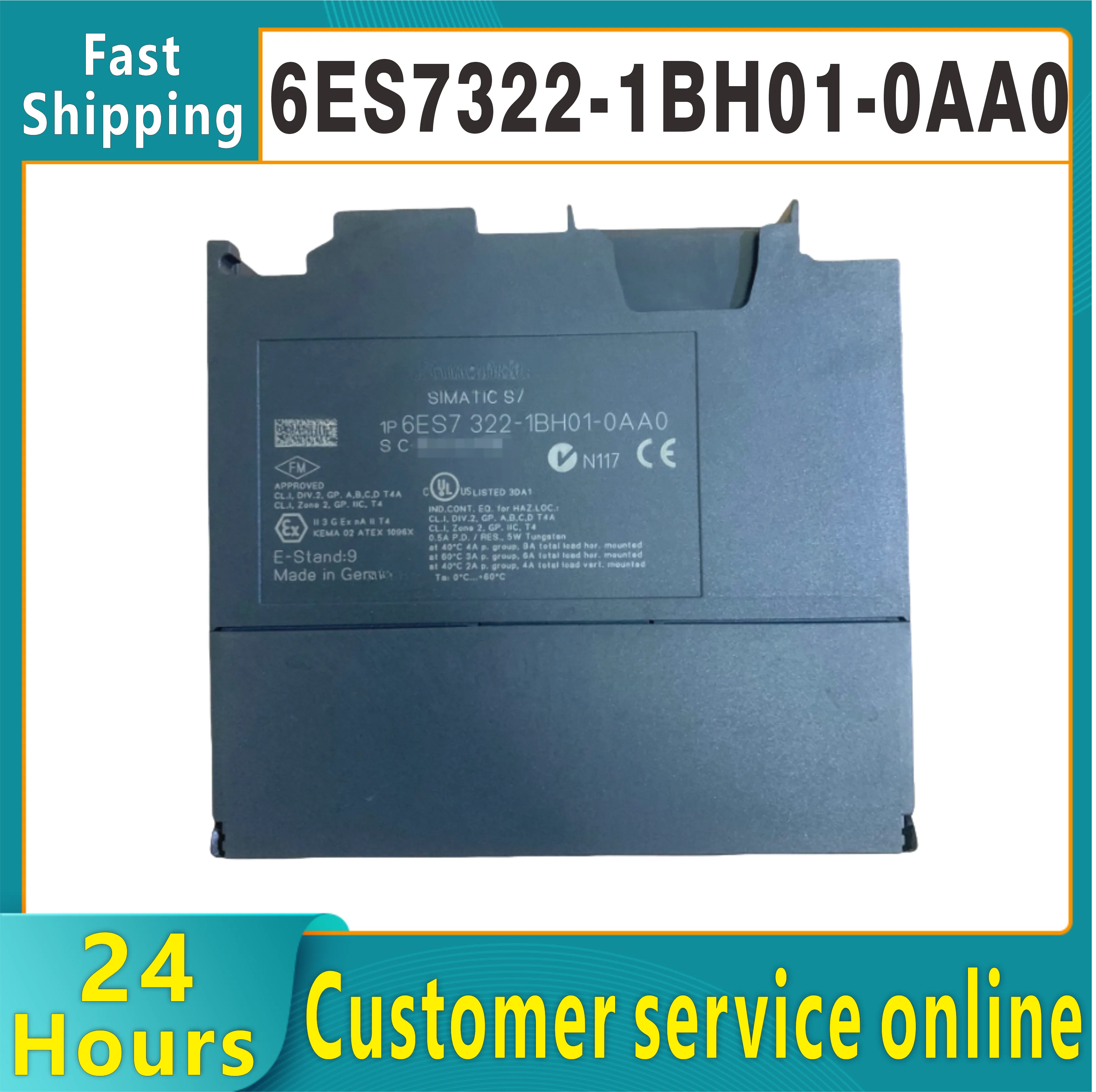 

Новый выход S7-300 SM322, 6ES7322-1BH01-0AA0, 6ES7 322-1BH01-0AA0,