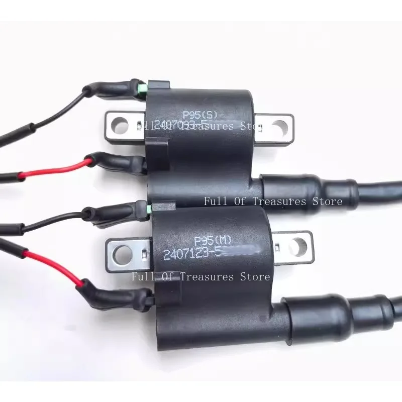 مناسبة ل Qianjiang Sai 800 حزمة الجهد العالي QJ800GS-G ملف الإشعال دراجة نارية الجهد العالي حزمة خطوط طويلة وقصيرة