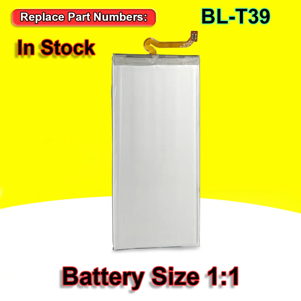 NEW BL-T39 Battery For LG G7 ThinQ Q7 G7+ G7ThinQ LM G710 BLT39 3000mAh Smart Phone