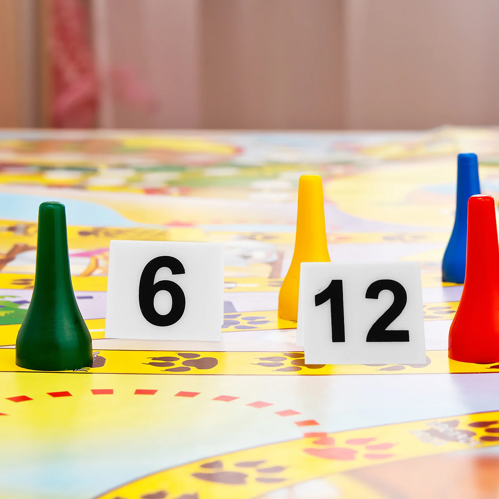 

12Pcs Number Markers Acrylic Double Sided Reusable Table Numbers Game Night Detective Props Crime Scene Evidence Signs