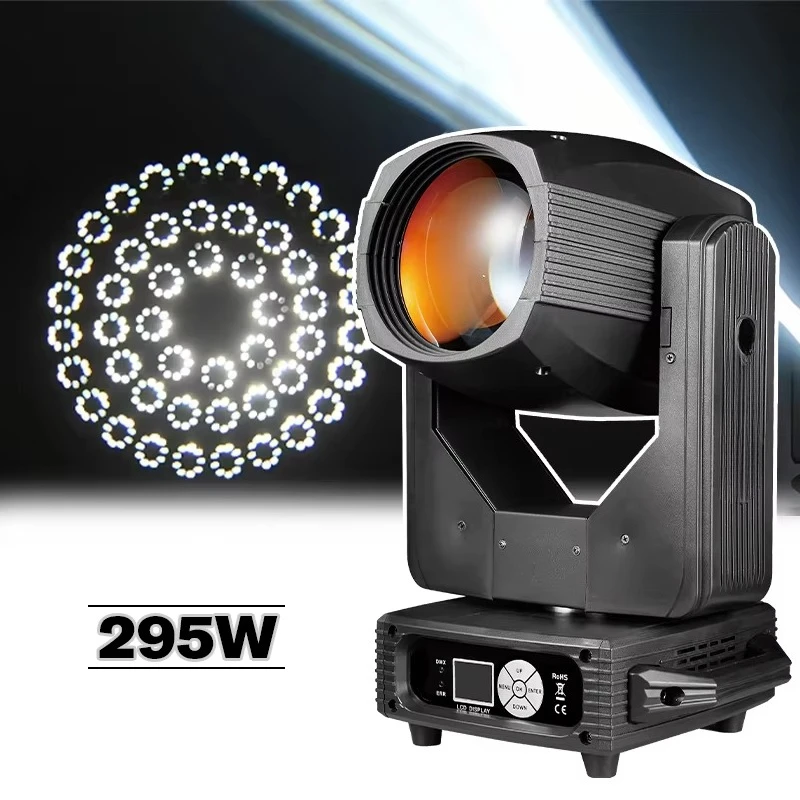 

ZC1-295W потолочный сценический светильник 14R DMX512 управление Осветительное оборудование для диско-клуба Профессиональный сценический светильник