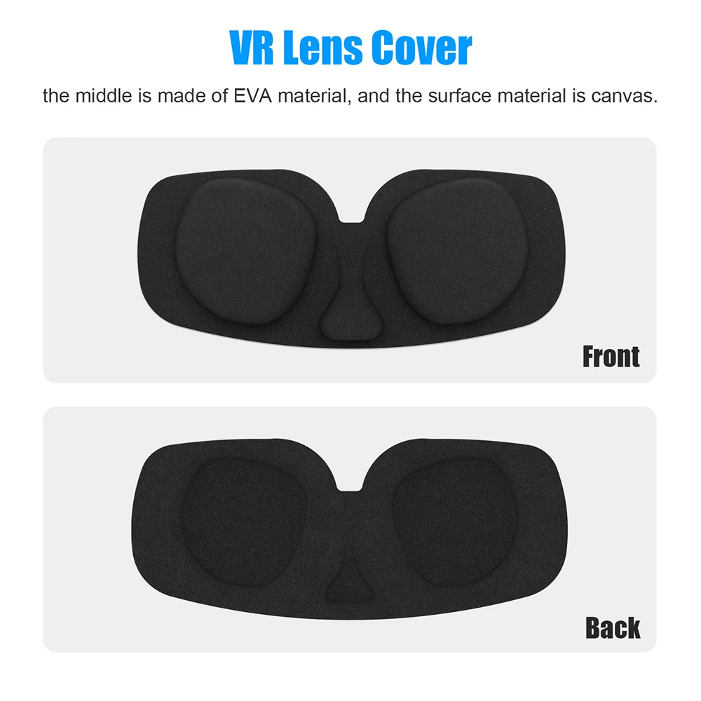 

for Meta Quest 3 Vr Lens Protector Cover Dustproof Anti-Scratch Vr Lens Cap Replacement for Meta Oculus Quest 3 Vr Accessories