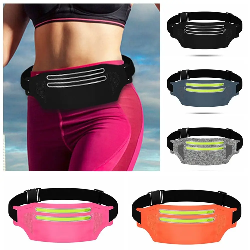 

Ultra-Thin Sports Waist Bag High Elastic Multifunctional Running Phone Bag Breathable Storage Sports Phone Bag Sports Wear