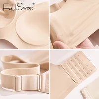 FallSweet Women Push-Up Seamless Bra Plus Size Wireless Bralette Adjust Straps Full Cup Breathable Lingerie Intimates Underwear - Image 5