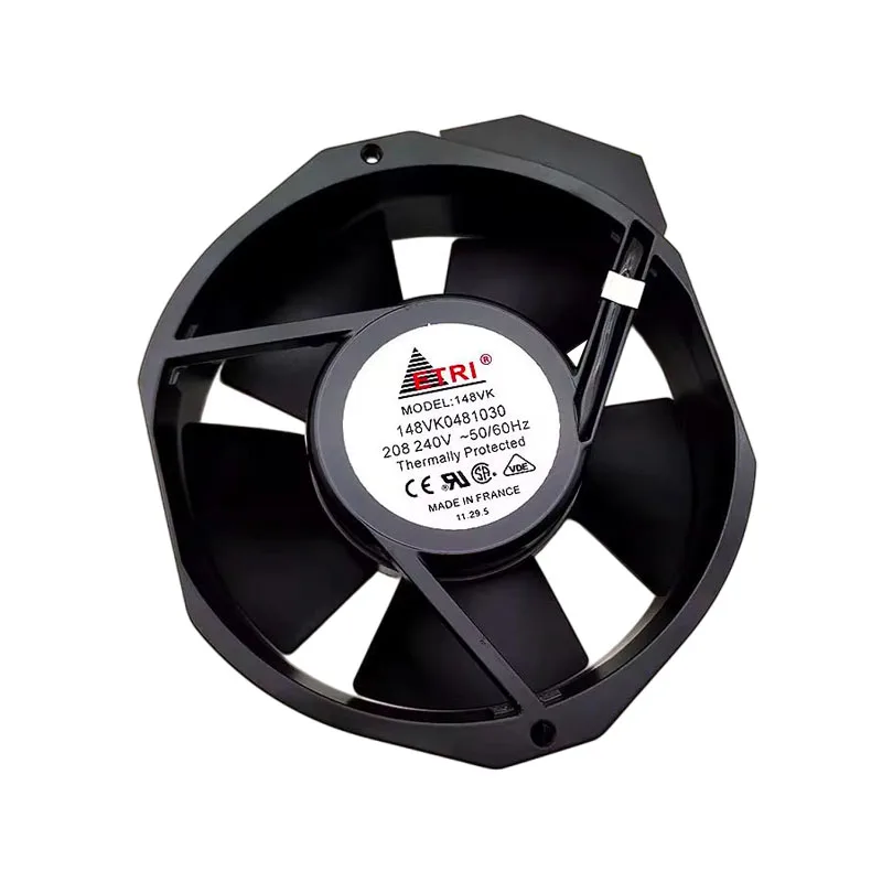

NEW ORIGINAL 148VK0481030 AC 208/240V 200/170mA 17251 172*51mm COOLING FAN RADIATOR