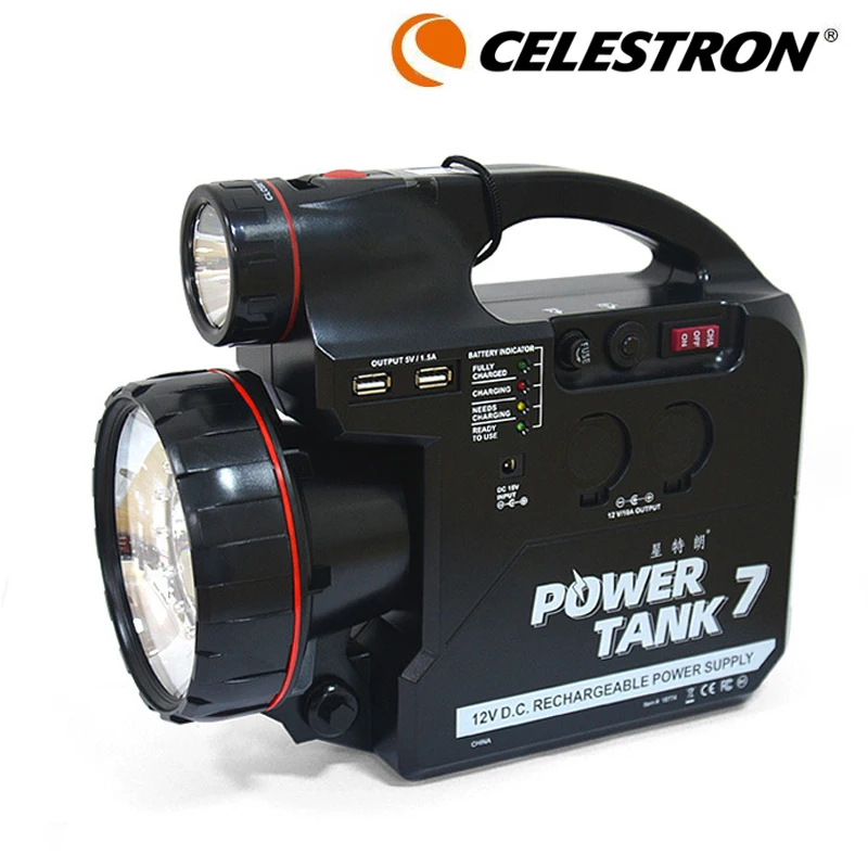 Celestron Powertank 12 Telescope Battery Rechargeable Portable 12V Power Supply For Automated Common 127SLT/Se/Cpc series