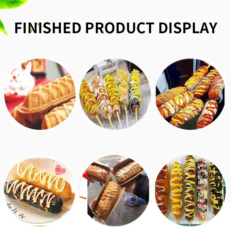 FQ-114.R الغاز التجاري 4 قطعة السجق المقرمش هوت دوج الهراء صانع هوت دوج آلة أربعة العصي آلة الغاز المقرمشة