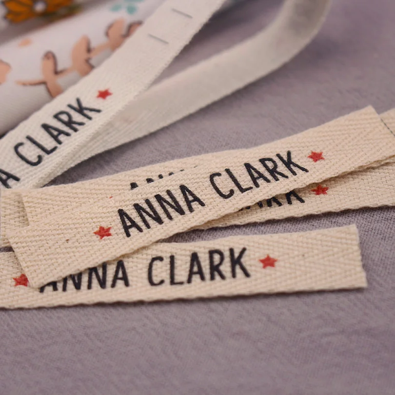 Custom Twill Labels,Tags for Clothes, Personalized Items,Name Tags,Handmade, Sewing Accessories, Xw5515, Free Shipping