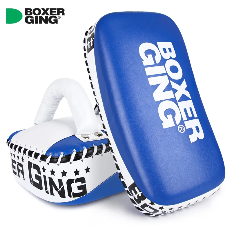 Foot Target Sport Training Boxing Muay Thai Kick Pad Training Shield Curve Pads Punch MMA Fight Punching Bag Durable 5 colors