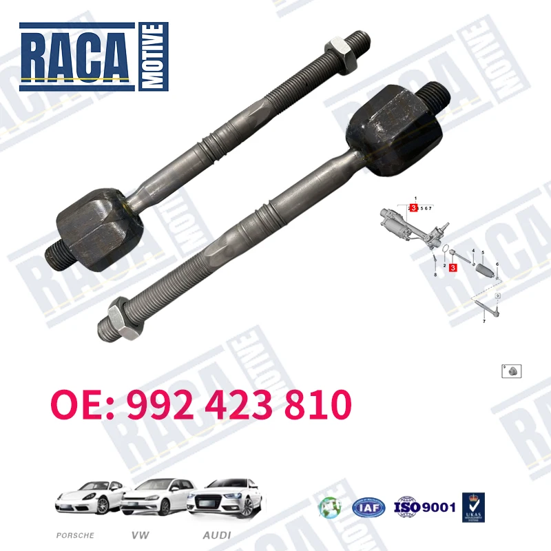 

For Porsche 911 Convertible Targa 992 3.0T / GT3 Front Steering Tie Rods Ends 992423810 992 423 810