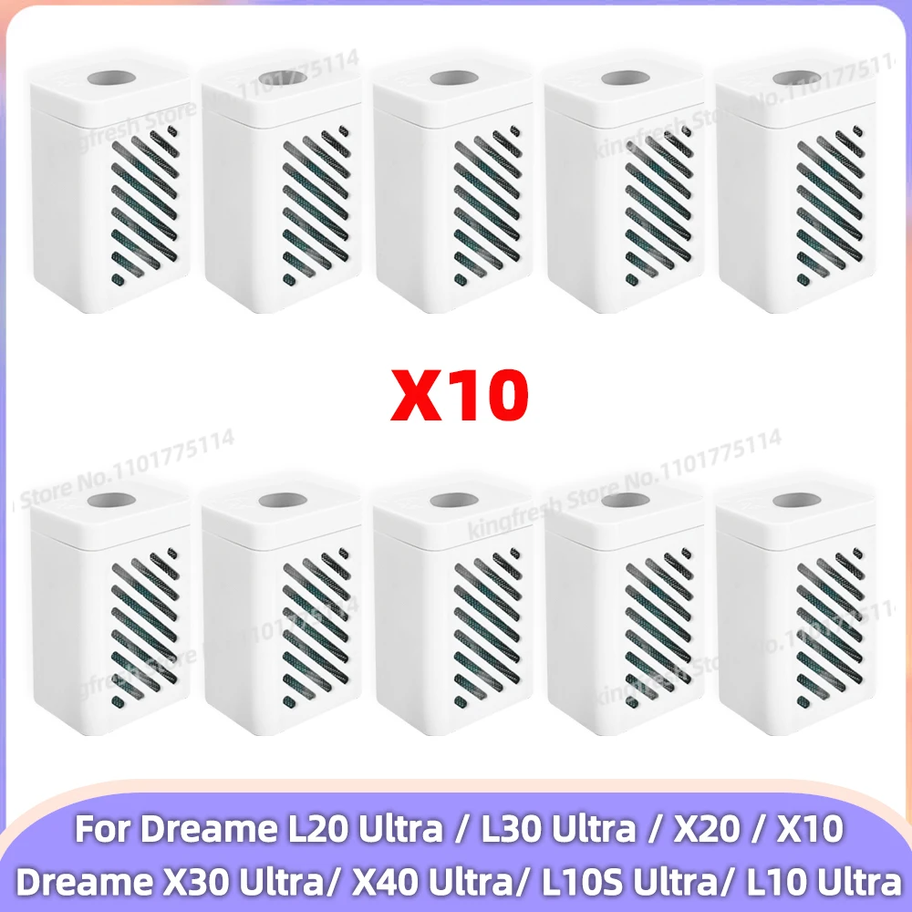 Compatível com Dreame X30 / X40 Ultra / L20 Ultra / L30 Ultra / L10S Ultra / L10 Ultra / X20 / X10 Pro / X10 Módulo de Água de Íons de Prata Peças de Substituição para Aspirador