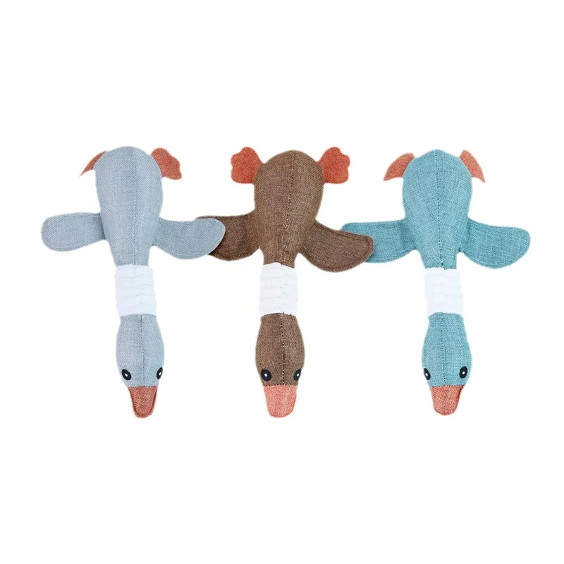 

Pet Toys Geese Sound Bite Resistant Teeth Grinding Teeth Cleaning Dog Cat Pet Supplies