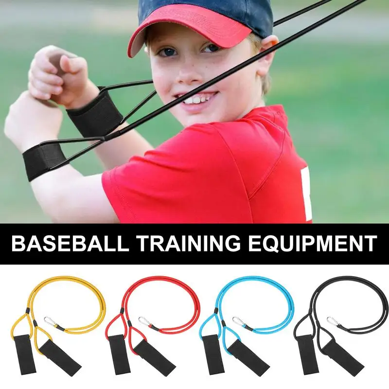 Resistance Bands For Arms Softball Exercise Resistance Arm Bands Portable Training Pitching Trainer Baseball Throwing Trainer