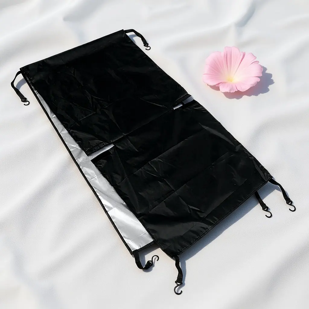 

72x250cm Motorcycle Cover Waterproof Dust Wind Sun Shield for Scooter Electric Bicycle Outdoor Parking Protective Tarp