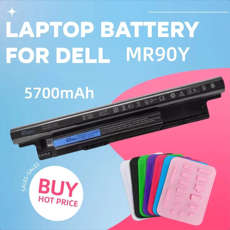 

5700 мАч для Dell Inspiron 14R 15R 3421 5421 5437 3521 5537 MR90Y аккумулятор для ноутбука