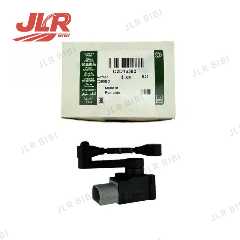 C2D16582 C2D6859 Rear Ride Height Sensor Fit For Jaguar XJ X351 2010-2019 Air Suspension Height Level Sensor