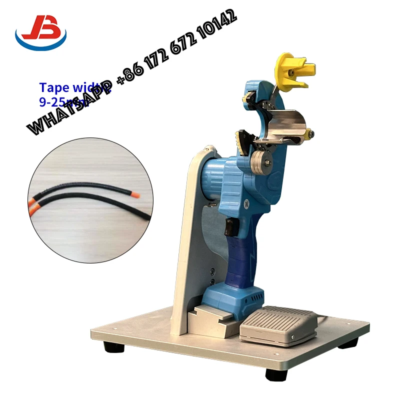 

НОВАЯ оптовая продажа, автоматическая ручная литиевая батарея, лента для намотки, оборудование для производства кабелей для кабельного провода