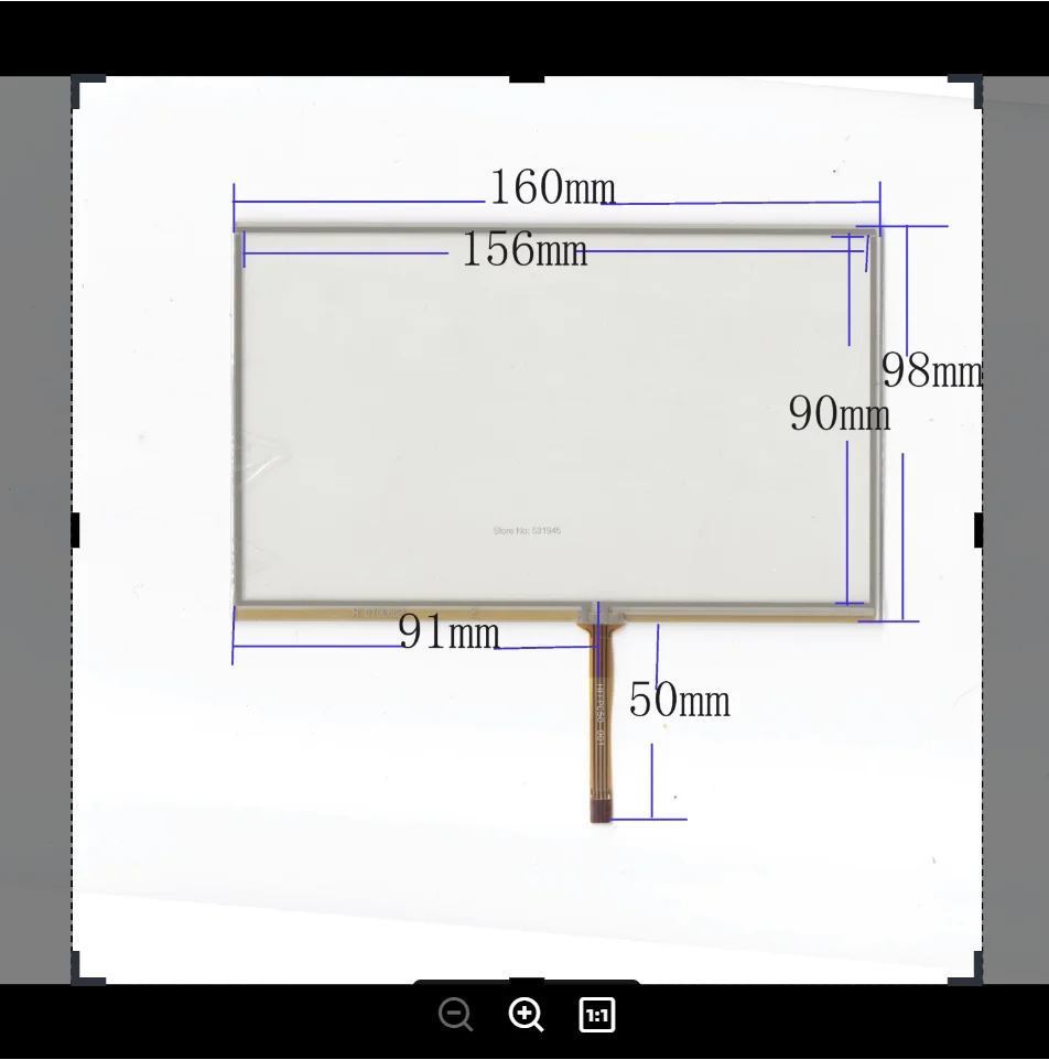 

ZhiYuSun NEW 7 4 line Touch Screen 160 98 car dvd learning machine handwritten screen 7 TP