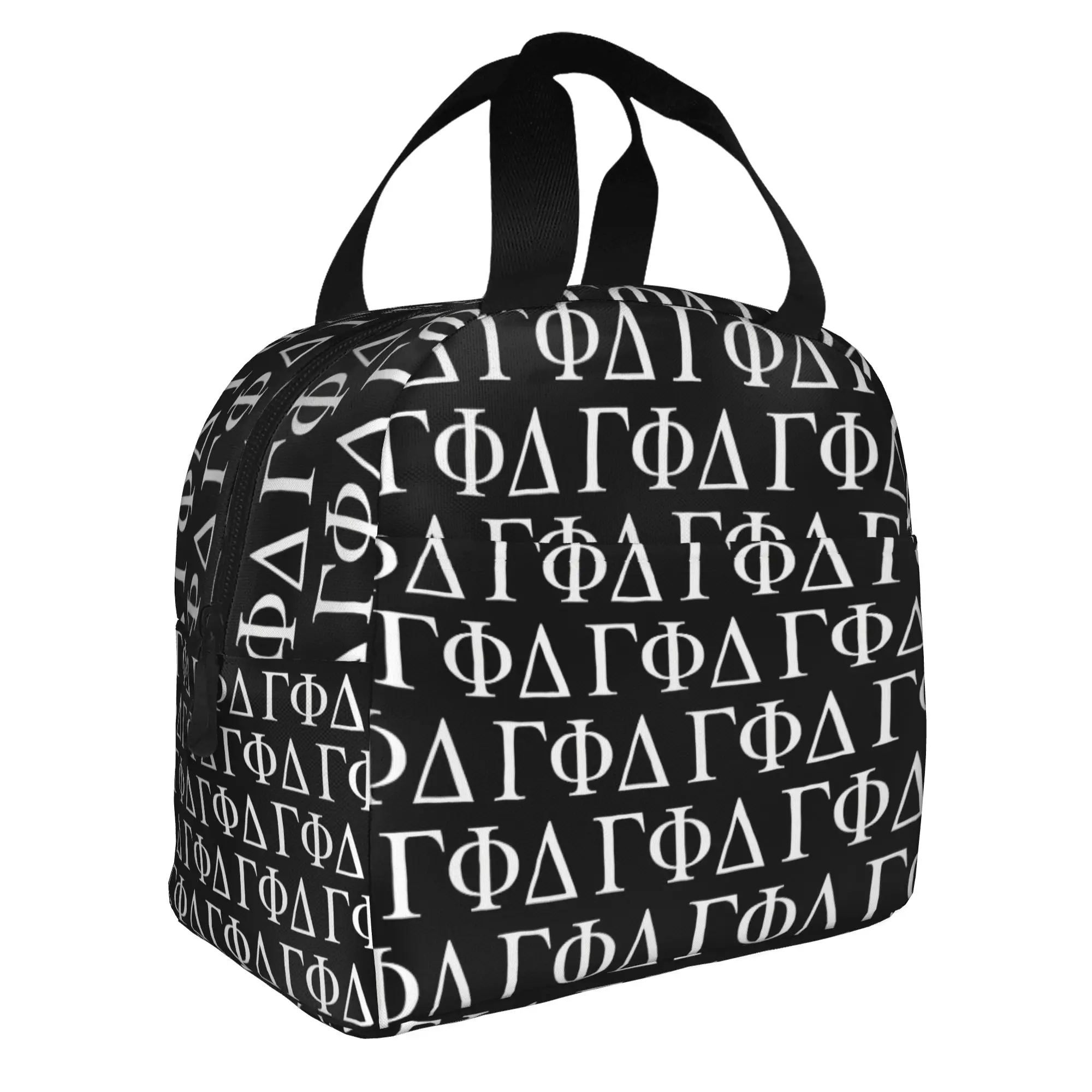 Gamma Phi Delta  Insulated Lunch Bags for Women African American Sorority  Resuable Cooler Thermal Bento Box School
