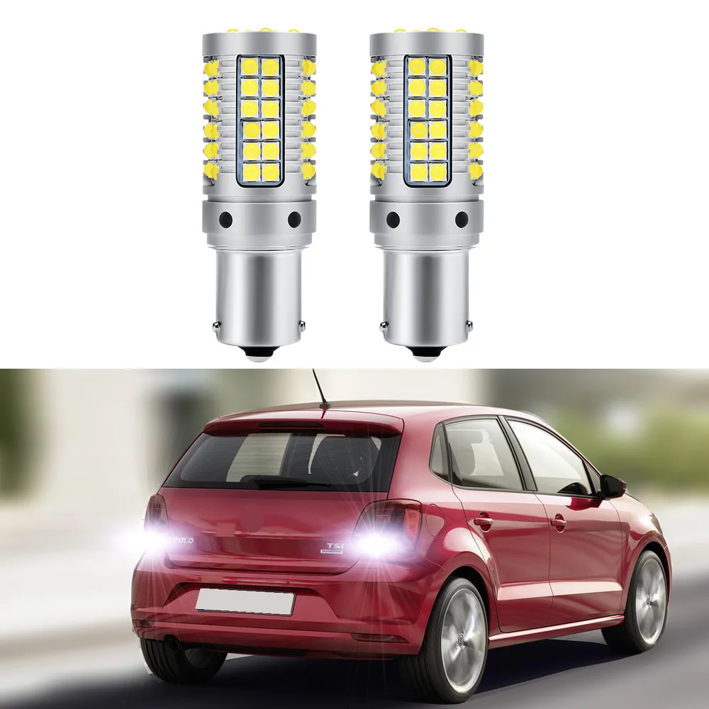 

2PCS Led Backup Bulbs For VW POLO 6R 6C 9N 9N3 6N 6N1 6N2 1994-2017 Reverse Reversing Light Bulbs No Error