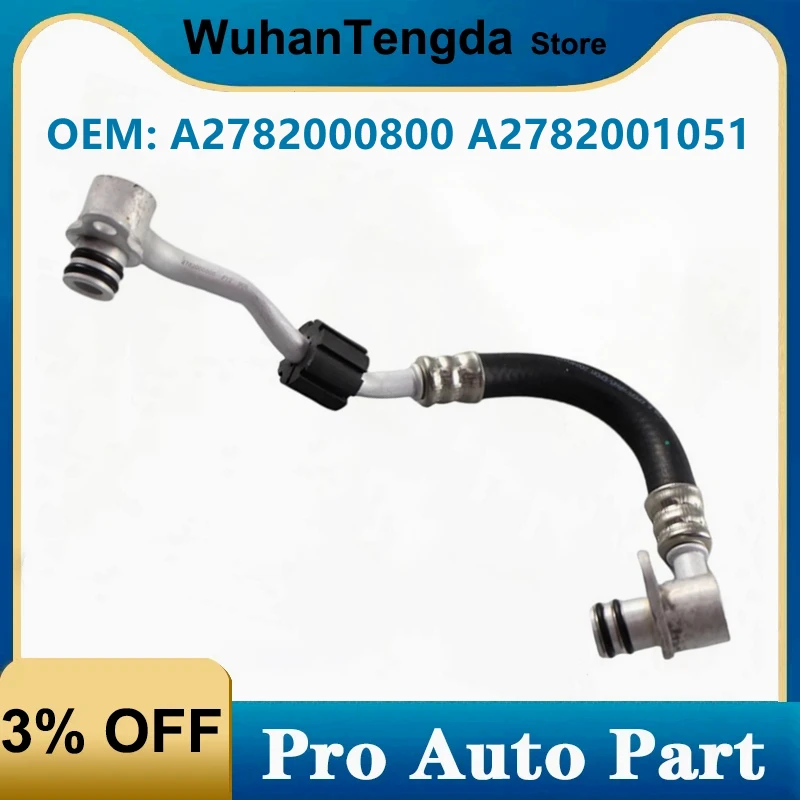 

A2782000800 A2782001051 Линия охлаждающей жидкости турбокомпрессора для Mercedes S M C GLE GKS GLS550 2782000800 2782001051